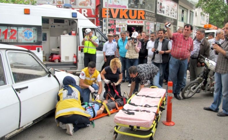 Tatbikat gereği kazayı gerçek sandılar