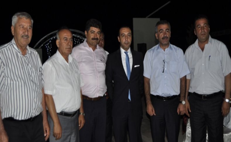 Tayini çıkan Pazarcık Kaymakamı Sarıkaya'ya veda yemeği