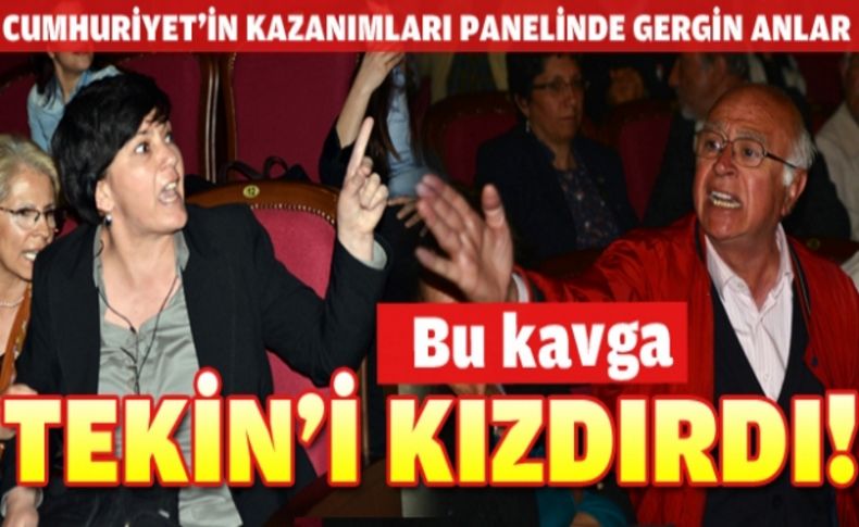 Tekin patladı  “Hangi bakana ‘hırsız’ diyebildiniz”