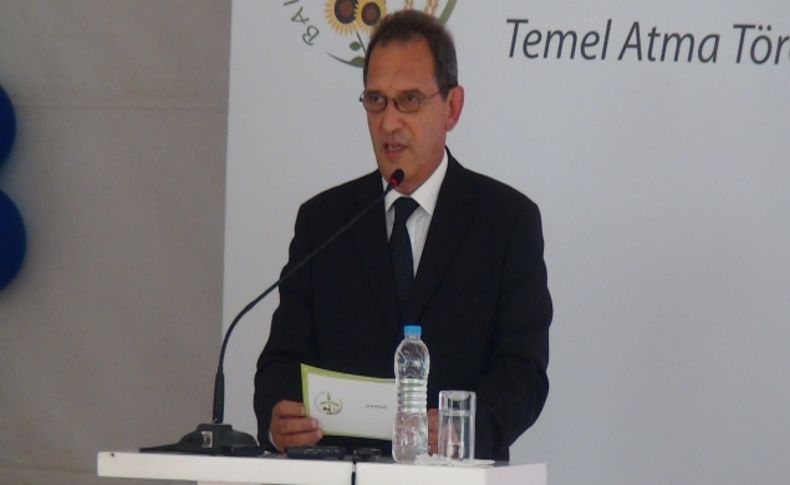 Tekirdağ'da rüzgar enerji santralinin temeli atıldı