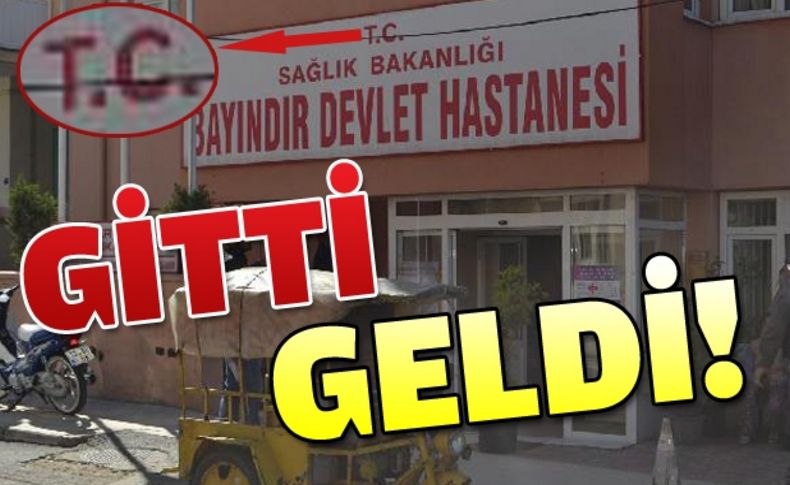 Tepkiler artınca 'T.C.' yazılı tabela yeniden asıldı