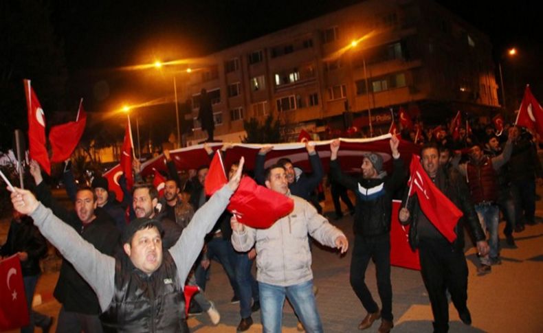 Terörü yürüyüşle lanetlediler