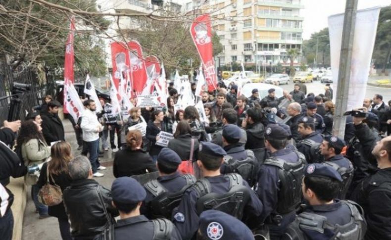 TGB Üyeleri polis engeline takıldı