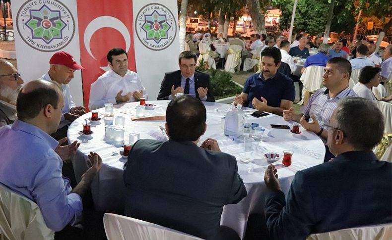 Tire'de şehit aileleri ve gazilere iftar