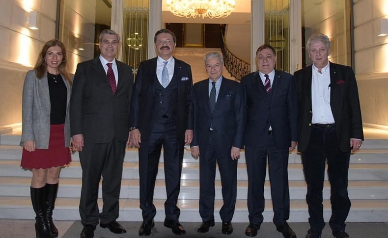 TOBB Başkanı Hisarcıklıoğlu'ndan İTO'ya ziyaret