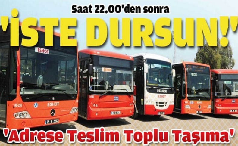 Toplu taşımada engelleri kaldıran uygulama