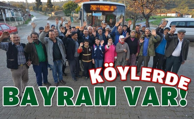 Toplu ulaşıma kavuşan köy sayısı 130'a ulaştı