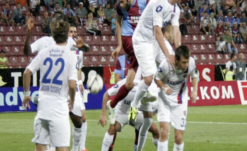 Trabzonspor: 0 â€“ Kardemir Karabükspor: 0 (İlk yarı)