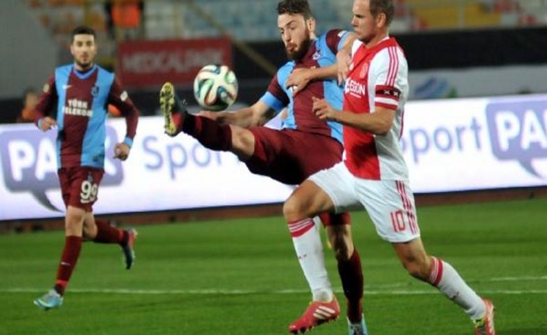 Trabzonspor-Ajax Maçi Fotoğraflari