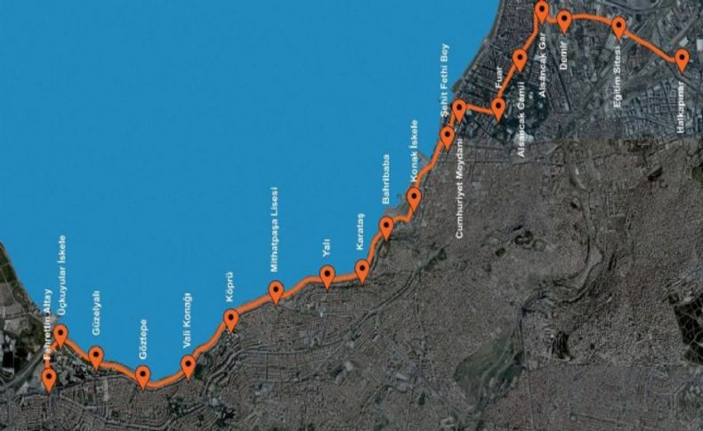 Konak Tramvayı'nda flaş revizyon