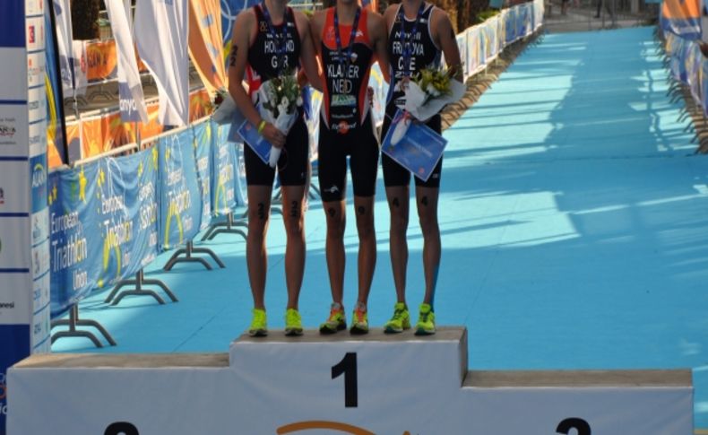 Triatlon'da İngiliz Brown ile Hollandalı Klamer Avrupa Şampiyonu oldu