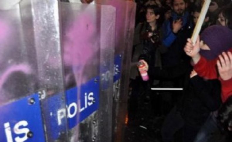 Tasim'de arbede: Polisi morarttılar