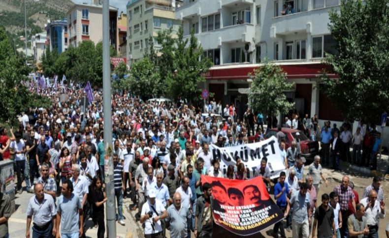 Tunceli’de esnaf sendikaların grevine destek verdi