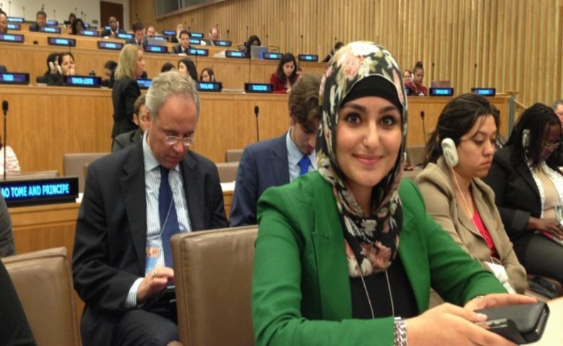 Türk asıllı hukuk öğrencisi, BM’de Hollanda adına kadın haklarını anlattı