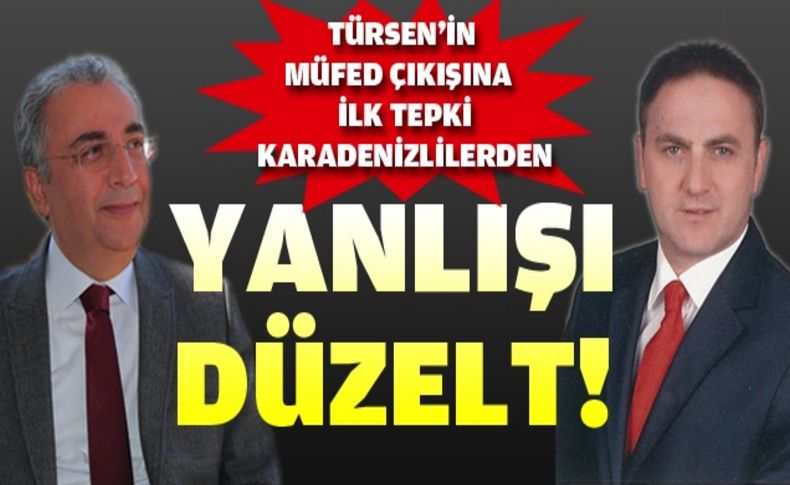 TÜRSEN'in MÜFED çıkışına ilk tepki