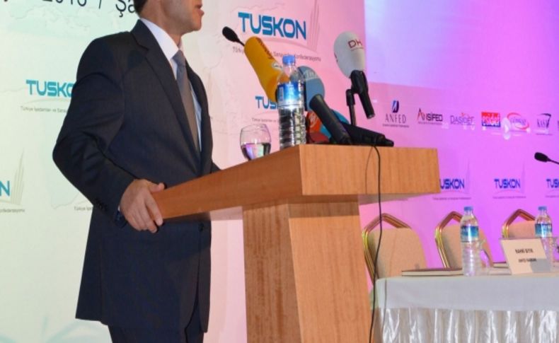 TUSKON Başkanı Meral: Çamaşır suyunun ithal edilmesi bizim için ar meselesi