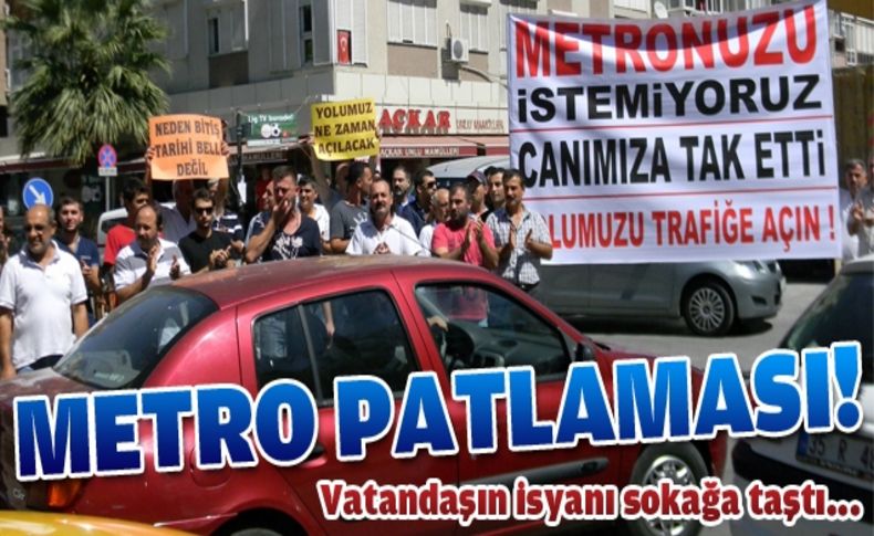Üçyol-Üçkuyular metro inşaatındaki gecikme, vatandaşın canına tak etti