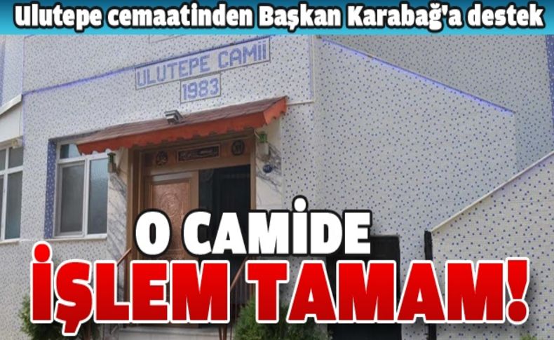 “Ulutepe Camii“ modern görünüme kavuştu