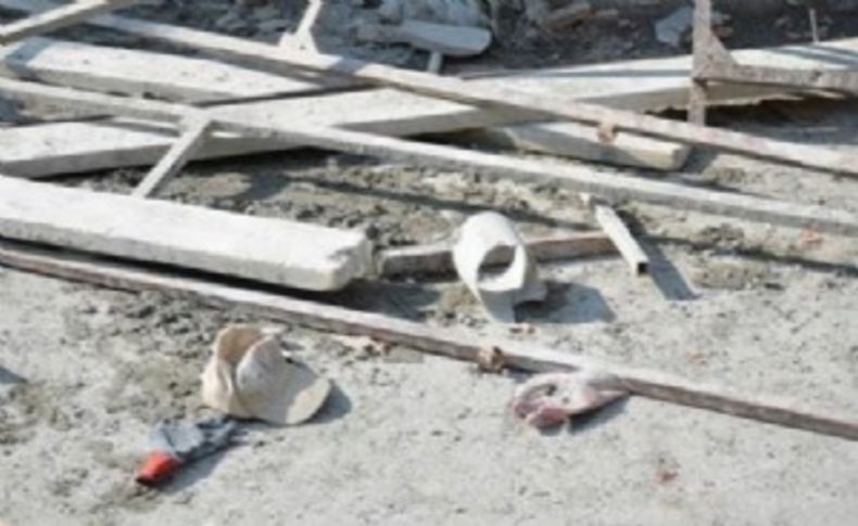 Üzerlerine beton artığı dökülen iki işçi hayatını kaybetti