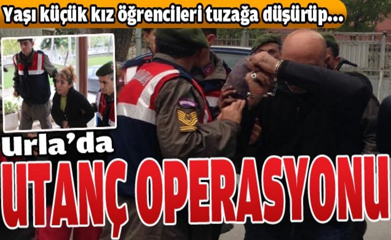 Urla'da cinsel istismar operasyonu