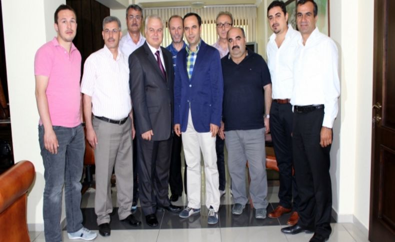 Uşak OSB yönetimi İl Emniyet Müdürü Toprak’ı ziyaret etti