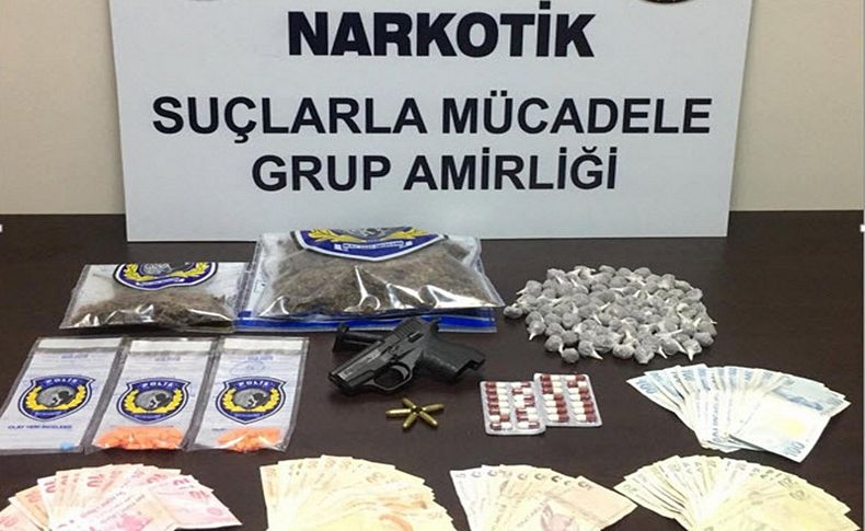 İzmir'de uyuşturucu operasyonu: 3 tutuklama