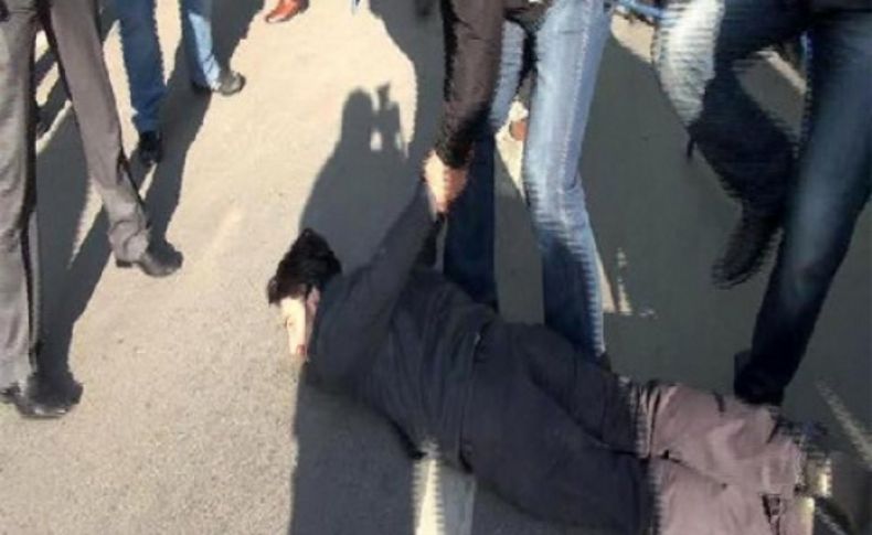 Vali Coş'u protestoya gözaltı