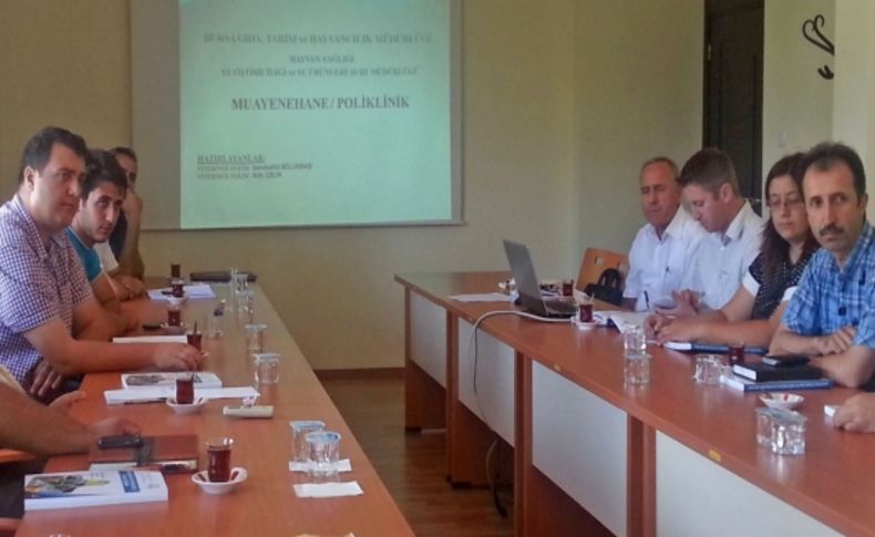 Veteriner hekimlere kayıt sistemi semineri