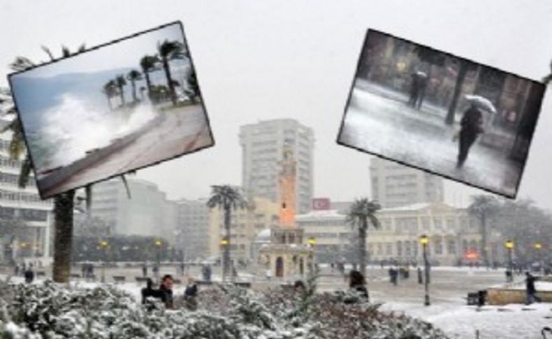 Kuvvetli sağanak, yoğun kar yağışı ve fırtına