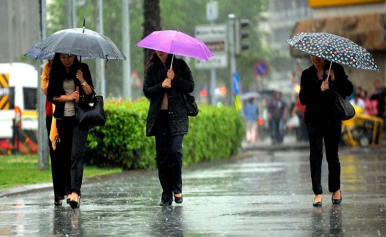 Meteoroloji'den İzmir için kuvvetli yağış uyarısı