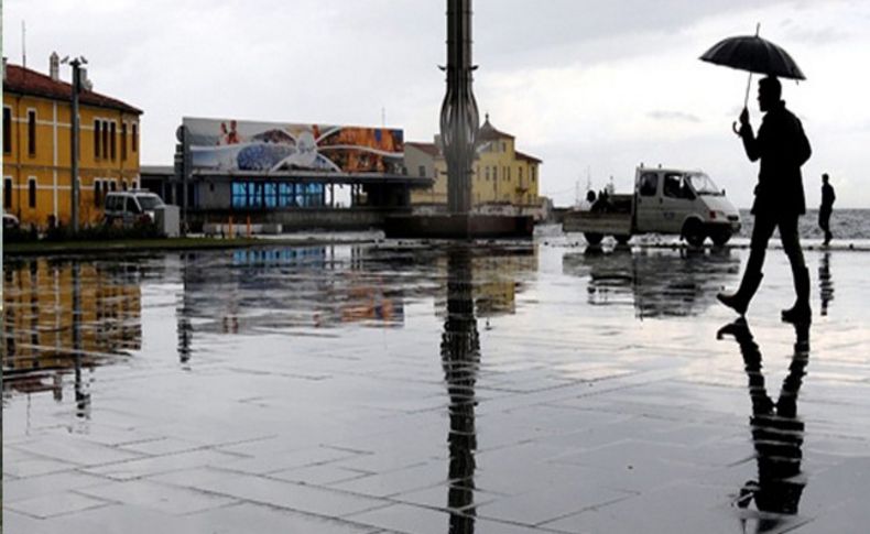 İzmir ve çevresi için sağanak yağış uyarısı