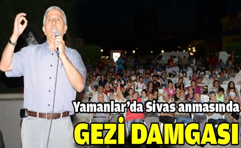 Yamanlar’da Sivas anmasına Gezi damgası