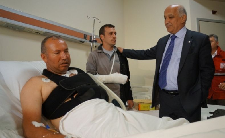 Yaralı 4 Türk Kızılayı görevlisinden biri taburcu olacak