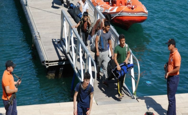 Yasa dışı yollardan Avrupa’ya geçmeye çalışan 41 kaçak yakalandı