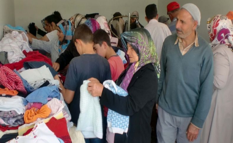 Yediveren'den bayram öncesi hayır çarşısı