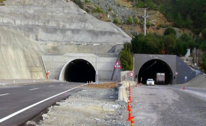 Göcek Tüneli'nde sona gelindi