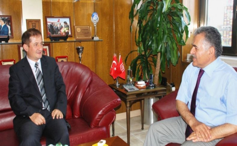 Yeni Çevre Müdürü'nden Başkan Büyükkılıç'a ziyaret