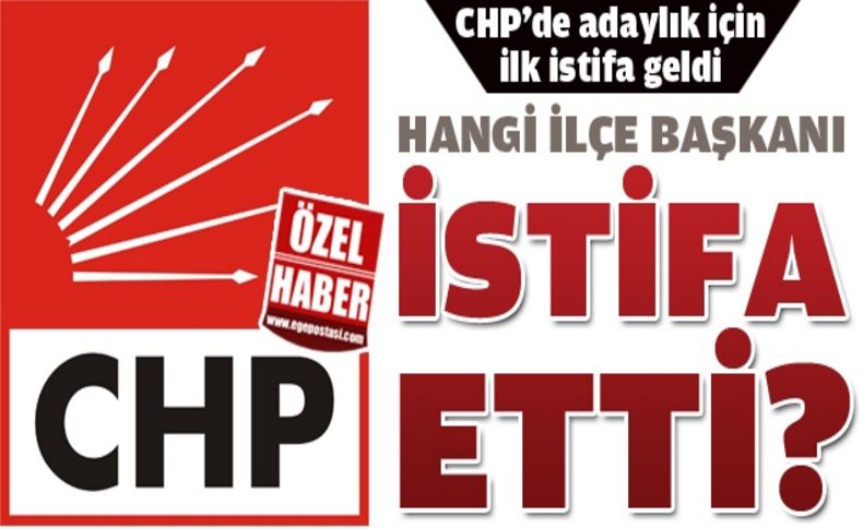 Yerel seçimler için koltuğunu terkeden ilk isim belli oldu