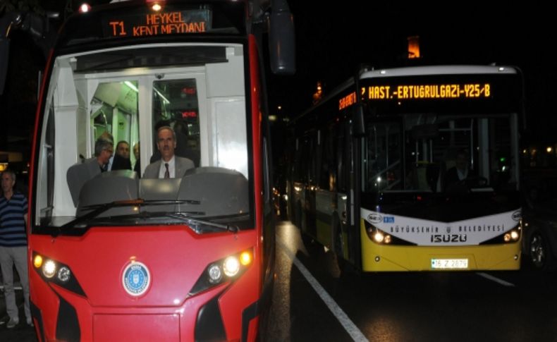 Yerli tramvay İpekböceği, önce kum torbası, sonra yolcu taşıyacak