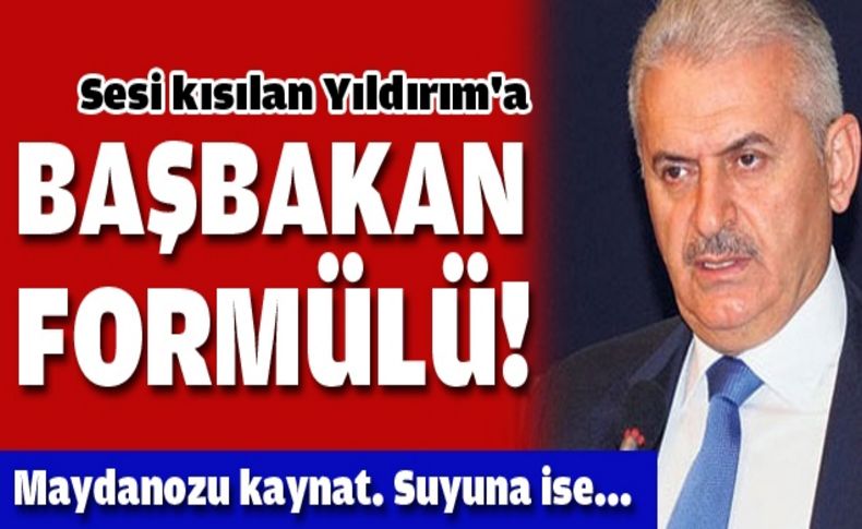 Yıldırım’a Başbakan Erdoğan’dan formül!
