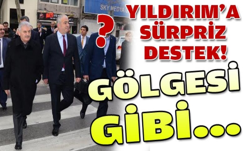 Yıldırım'a sürpriz destek!