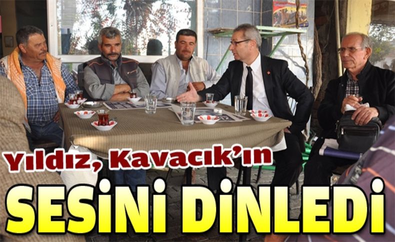 Yıldız Kavacık’ta köylülerle buluştu