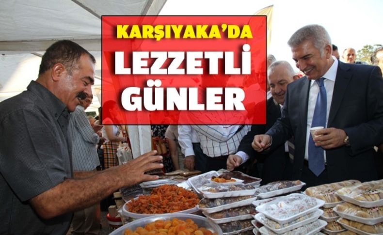 Yöresel lezzetler karşıyaka’da buluştu