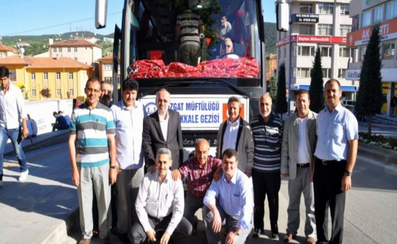 Yozgat’ta din görevlileri, Çanakkale'ye 3 günlük gezi düzenledi