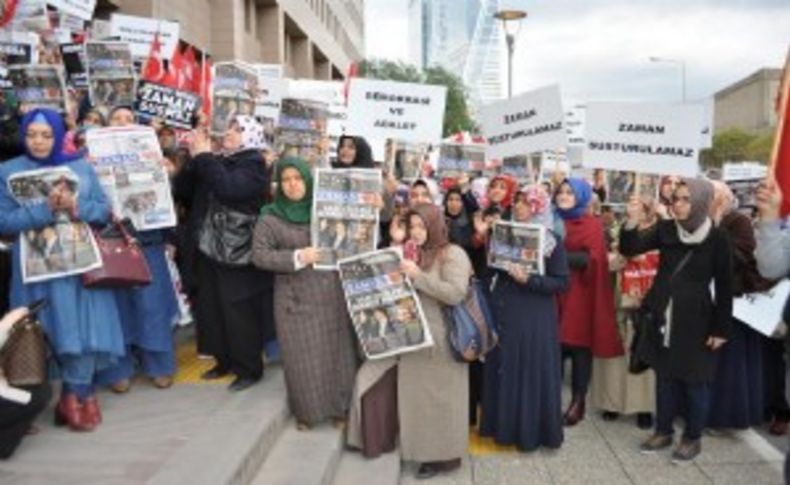 Adliye önünde 14 Aralık protestosu