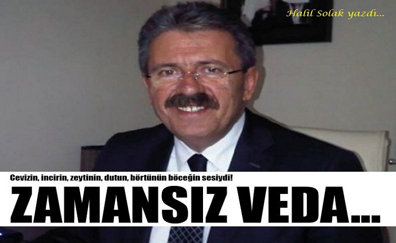 Zamansız veda!