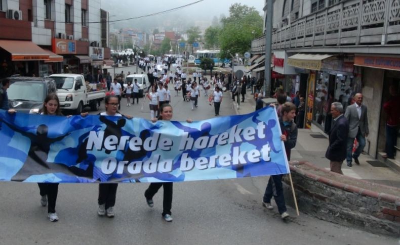 Zonguldak'ta sağlıklı yaşam yürüyüşü yapıldı